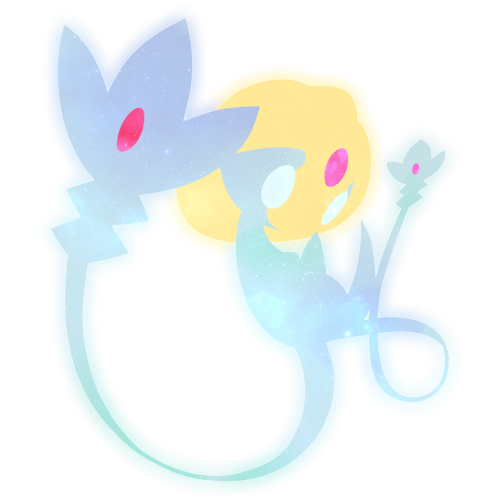 ficticium:  Here’s a compilation of all the Pokemon I’ve expressed my space obsession with. 