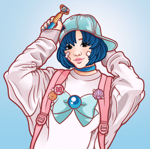 evelinsuarez:“Fight like a girl, Sailor Mercury” ✨
