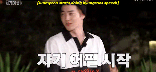 kyungsooskhakipants:EXO Climb the Ladder Travel the World S2 EP 50 // The grand return of Wondeukbon