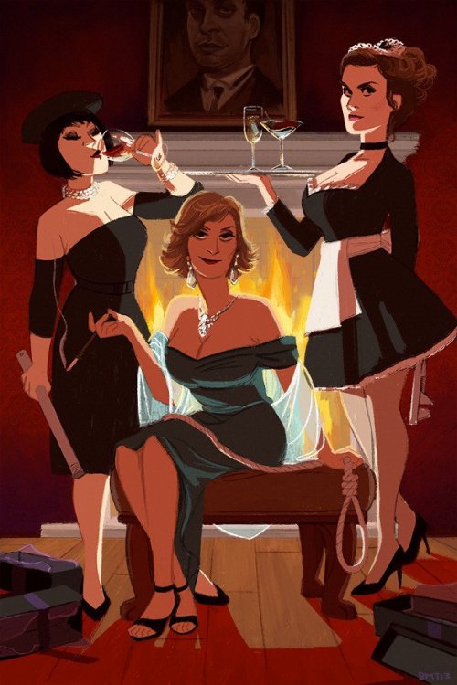 Ladies of CLUE!(artist - Brinson Marie)