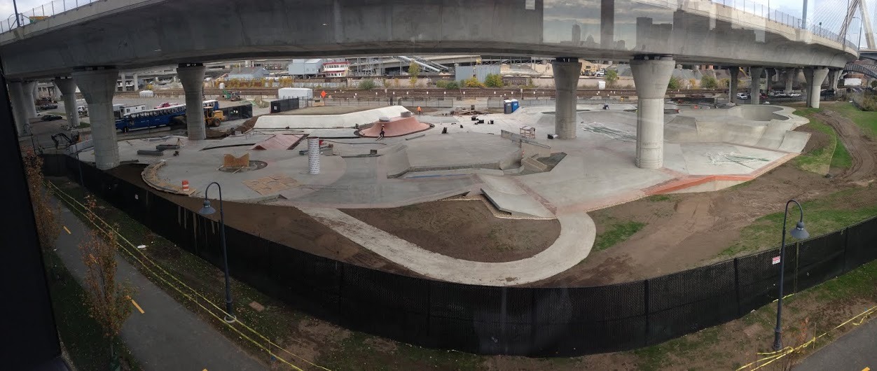 vans skatepark boston