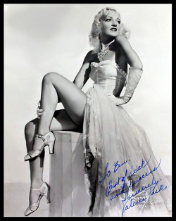 Valerie Parks Vintage 50’S-Era Promo Photo Personalized To Burlesque Enthusiast,