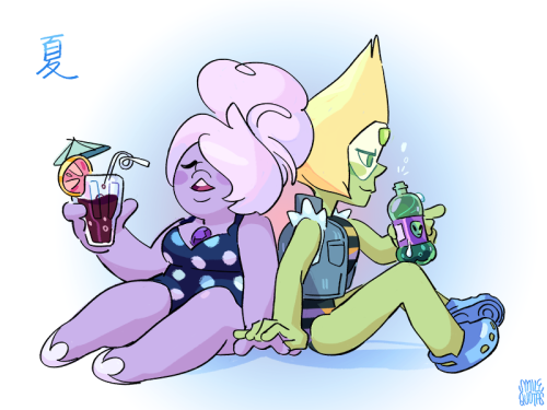 smilequotas:    🍹 chill   mix my purple and green drinks together please~ <3