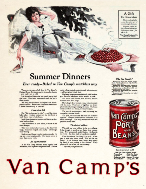 Van Camp’s, 1922