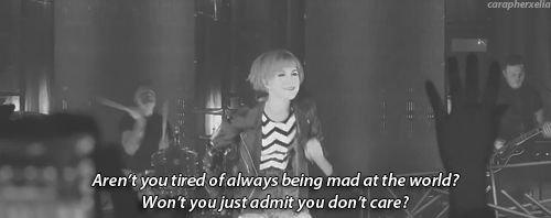 carapherxelia:  Paramore - Grow Up - [video credit] 