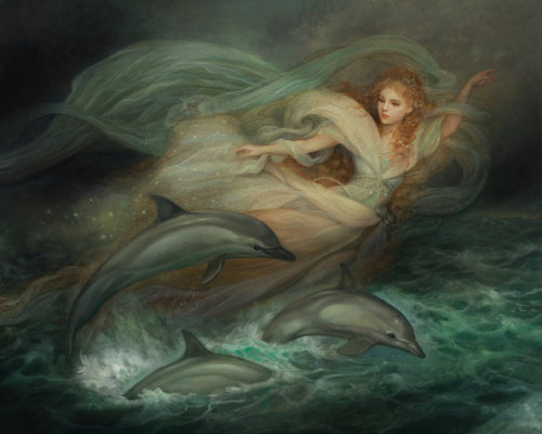 megarah-moon:“The Daughters of Nereus”by Annie Stegg