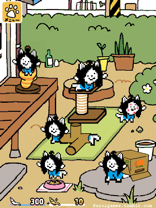 kuroigames:  By popular demand, here’s temmie atsume If you haven’t seen my other