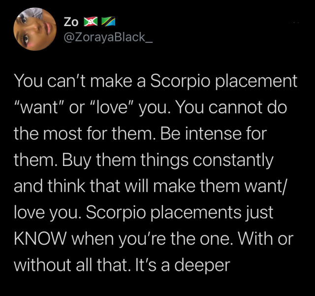 Scorpio away why man pulls How Likely