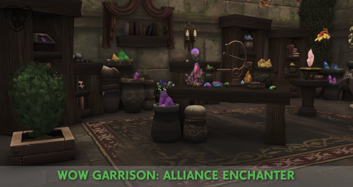 shandir:UPDATED 15.05.2022 This items are from Alliance garrison buildings (alchemy and enchanting).