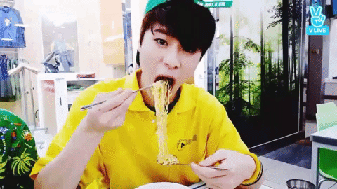 crooked-inkwell: Eat Jin/Eat Bin(Petition for Jin and Moonbin to do an eating show together. )