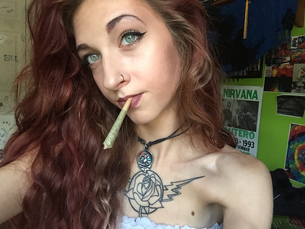 psychedelic-freak-out:  Some selfies from before the show yesterday :)