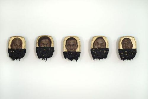 monstta: archatlas: The Art of Titus Kaphar Titus Kaphar was born in 1976 in Kalamazoo, Michigan. He