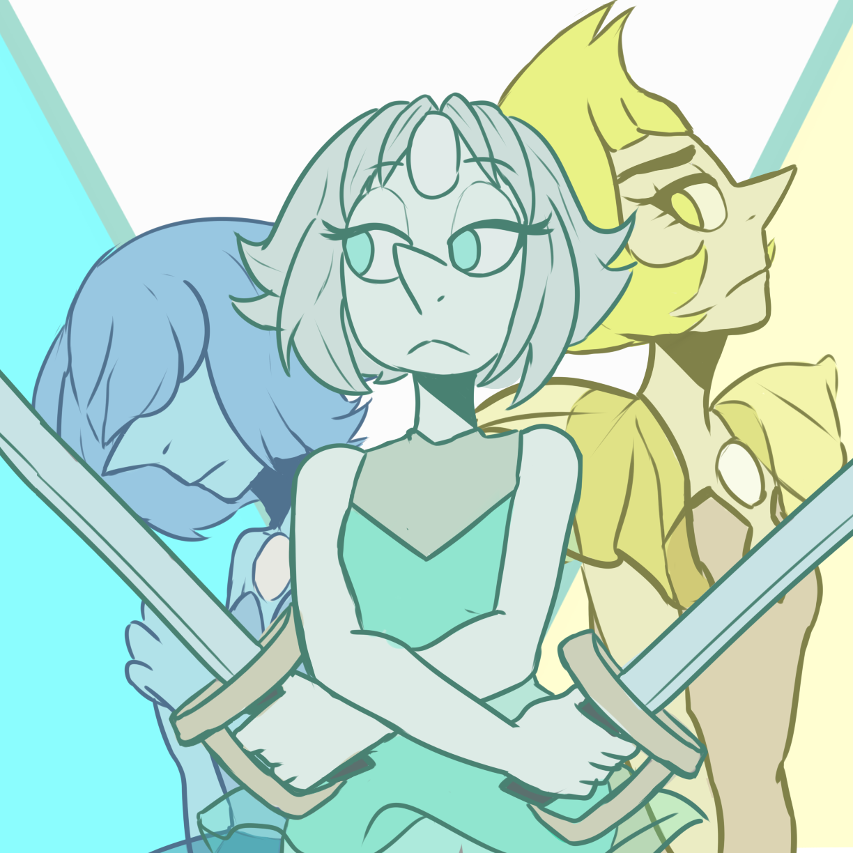 creamyame:  Not all Pearls know each other, Steven. Luv these Pearls 