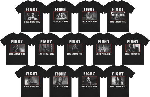 brokehorrorfan: Fight like a final girl with Poltergeists and Paramours’ new shirts. All profi