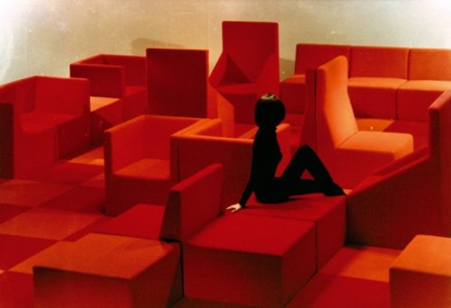 fotocopi:  Verner Panton—Landscaped Interior, 1964-67