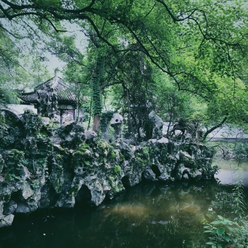 Chinese garden by 张大水.  Location: 浙江省，湖州市，南浔镇，小莲庄。