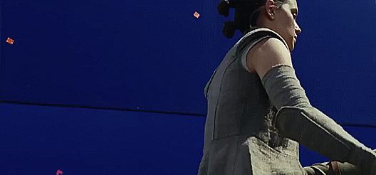 wilhuffs: Daisy Ridley in the Star Wars: The Last Jedi Gag Reel