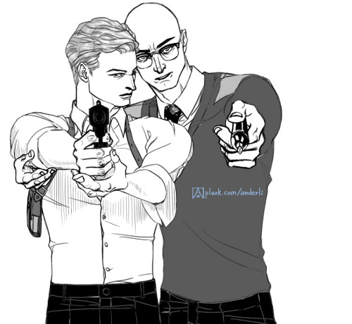 ↑ Hartwin Vampire AU.↓ Training with Merlin.        