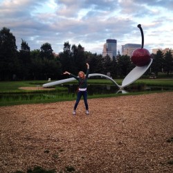 @romahnirose at The Minneapolis Sculpture Garden (at Minneapolis Sculpture Garden)