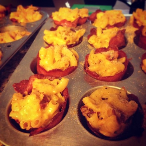 #macandcheese #bacon #muffins #thisiswhyimfat #food #yum #mastachef