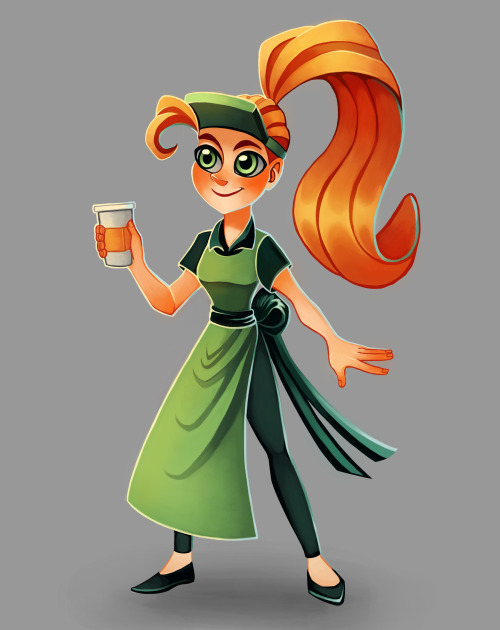 Barista Official Character Art!