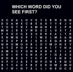 djmelodie:  Put the first 3 words you see