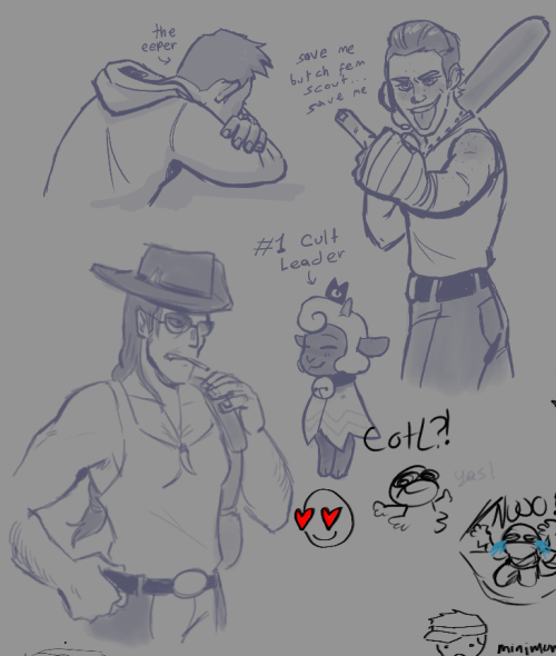 An Assortment Of Magma Doodles