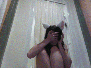 unicornkween:  So about being a kitten… I think it was taken to a whole new level today! X3 My necomimi ears got here (But my unicorn leggings haven’t! >:C ) and I love them already! Along with a paperback copy of the last unicorn (may have Master