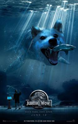 markfishstuff:  Jurassic doge