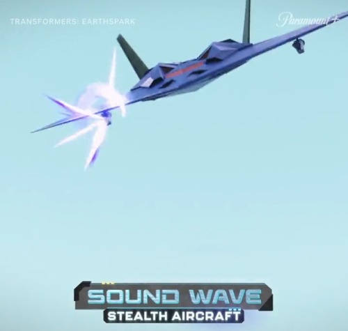 BABY WAKE UP SOUNDWAVE IS GONNA BE IN EARTHSPARK WITH A DELICIOUS NEW DESIGN