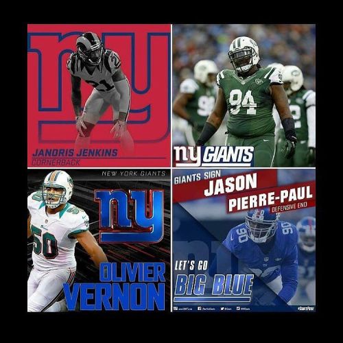 Ok…. @nygiants are making some good moves… I’m especially loving the pickup of DE Oliver Vernon  We can’t talk shit on Reese anymore, he has made some huge improvements today, now we just need to get Eli some weapons to throw