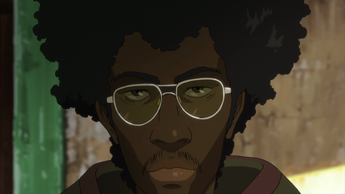 ardnale: open-plan-infinity:  sapphic-enigma:  What anime is this from?    Michiko & Hatchin     Love this 