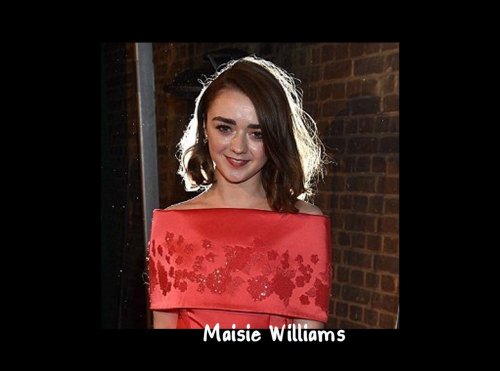 Maisie Williams fake… my Blogspot