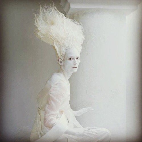 Tilda Swinton para a W Magazine. Foto de Tim Walker. #fashion #instafashion #editorialdemoda #fashio