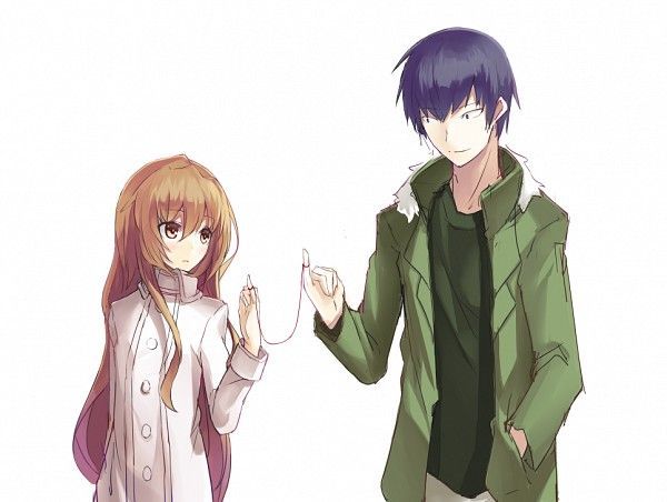 animecouplesgalore:    Taiga x Ryuuji ^~^ Part 1