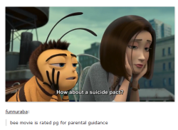 huffylemon:  The Bee Movie and Tumblr 