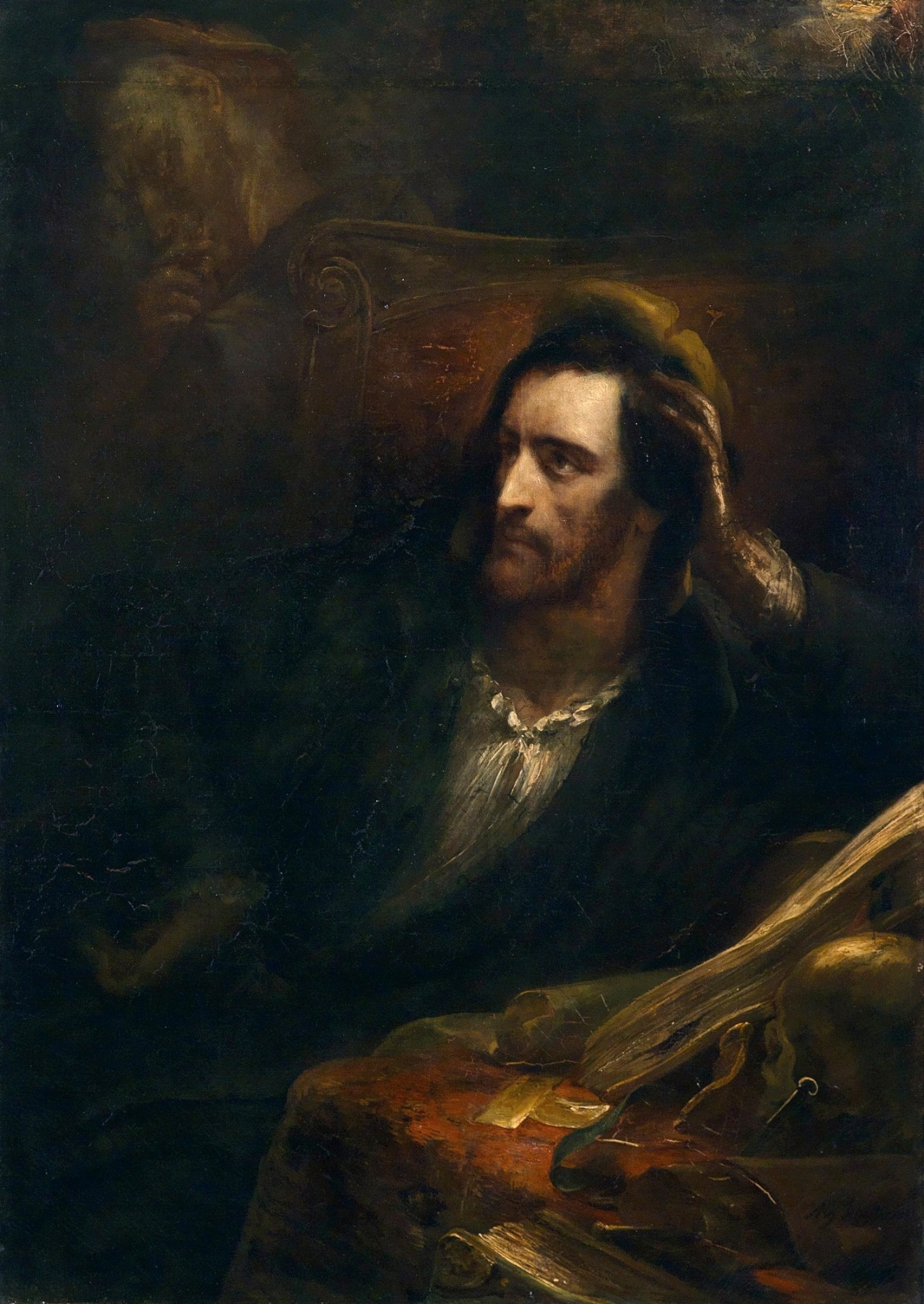 abystle:Faust in his Study, Ary Scheffer, 1831.