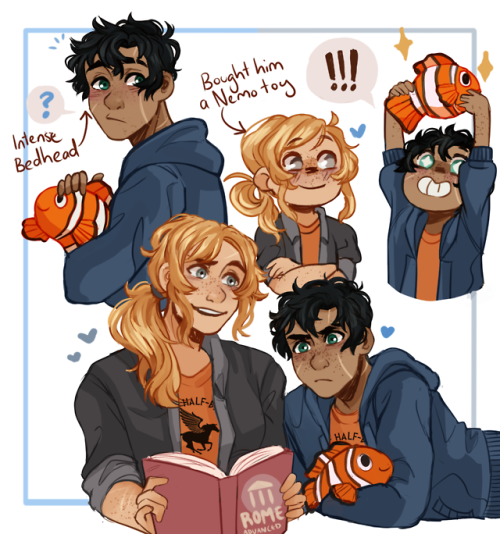 toastchild:My tiny Percy Jackson couples master post! Realized I’ve never posted them all toge