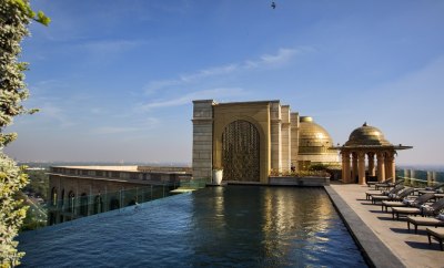 theleela:
“ DID YOU KNOW: The infinity pool at The Leela Palace New Delhi is the highest elevated and the only rooftop temperature-controlled pool in the city. The awe inspiring design has been crafted seamlessly, bordered by a picturesque panorama...