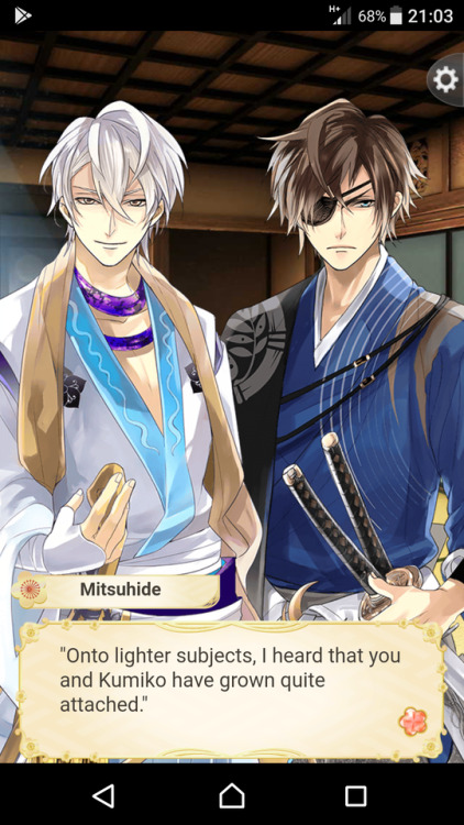cathyhellen: Why you gotta tease me like that, Mitsuhide!? UGHHHHH SNEK. I want him so bad