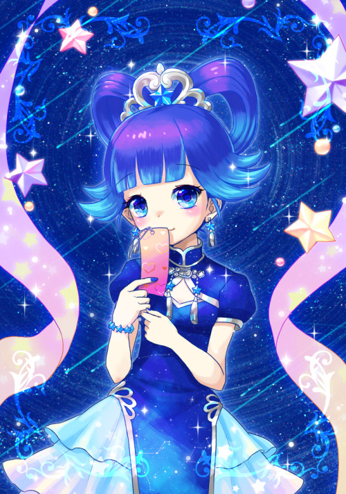 七夕絵　ちいちゃん日付間に合わなかった～　