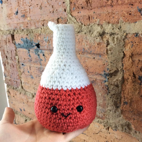 Textile Art + Science = Crocheted Chemistry