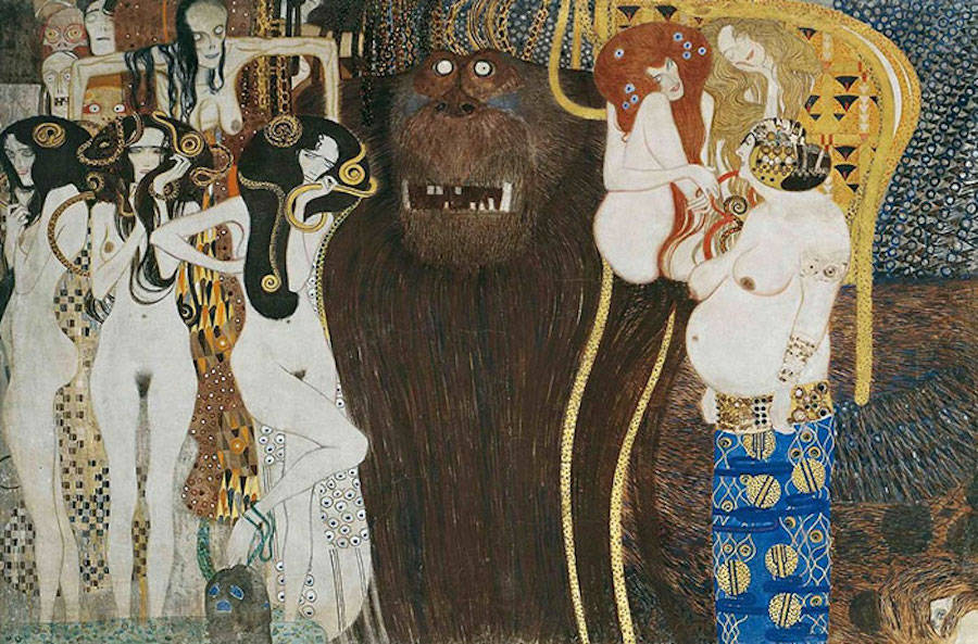 culturenlifestyle:  Photographer Recreates Gustav Klimt’s Golden Paintings  Based