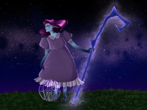 I Got A Wacom Tablet For Christmas And This Was The First Drawing I Made On It!! I Don't Know Why But