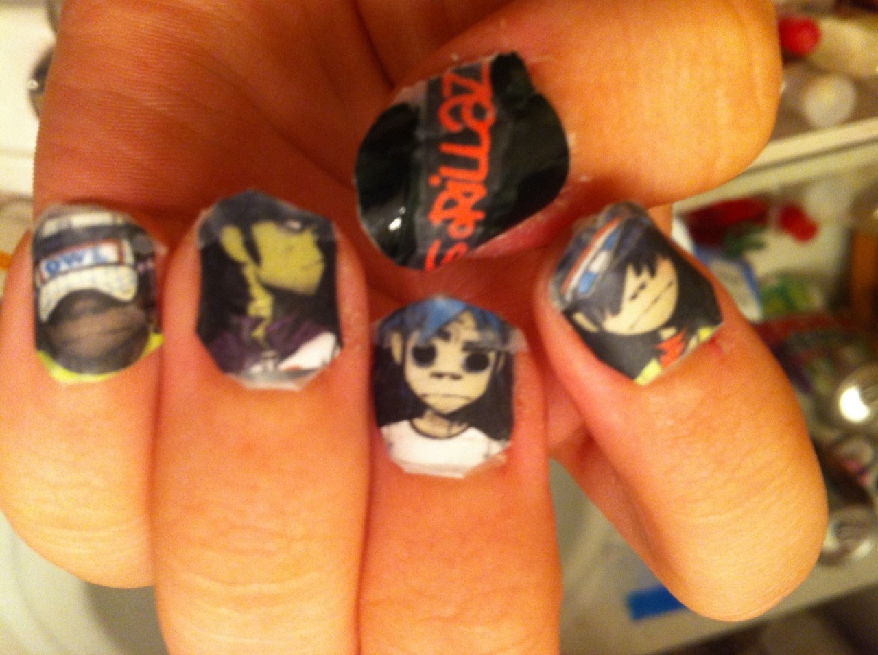 gorillaz-blog:  funkymonkeyroxursox:  These took like 2 hours to make. Jeez…yeah