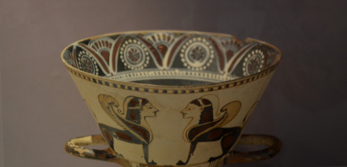greek-museums:Archaeological Museum of Thessaloniki:Wine cups imported to Thessaloniki from the isla