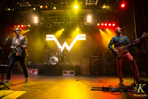 Weezer playing at 103.3 The Edge’s Edgefest at the Outer Harbor Concert site in Buffalo, NY on