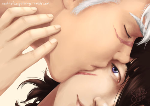 worldofcopperwings:Practicing semi-realism with Sheith.