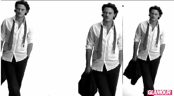 sweetnitina:  Luke Evans Photoshoot Glamour   