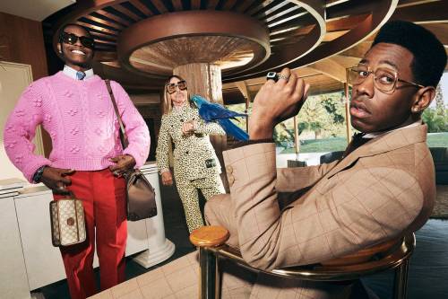 Gucci by Harmony KorineA$AP Rocky, Iggy Pop and Tyler, The Creator.